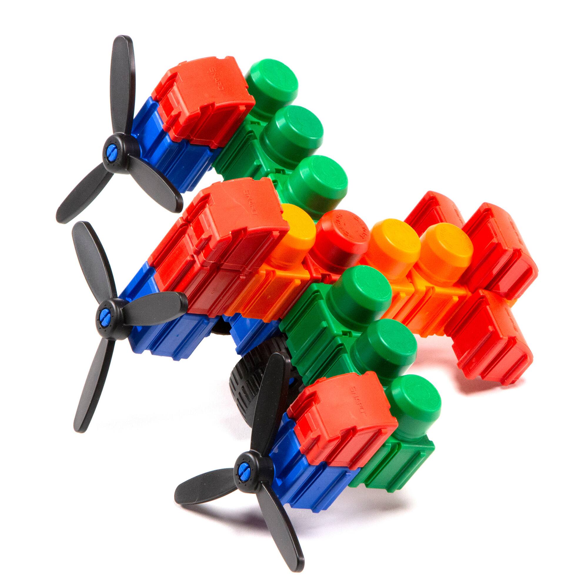 Snapo™ Jr. Assorted Building Blocks Advanced Builders Kit, 80pc.
